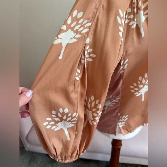 Anthropologie Dolan Left Coast collection blouse. Feminine boho peasant Womens S - Picture 6 of 12